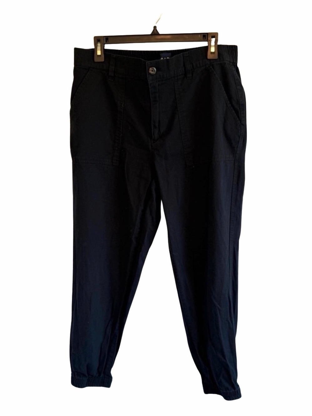 Gap Women’s Black Casual Cotton Blend Jogger Pants